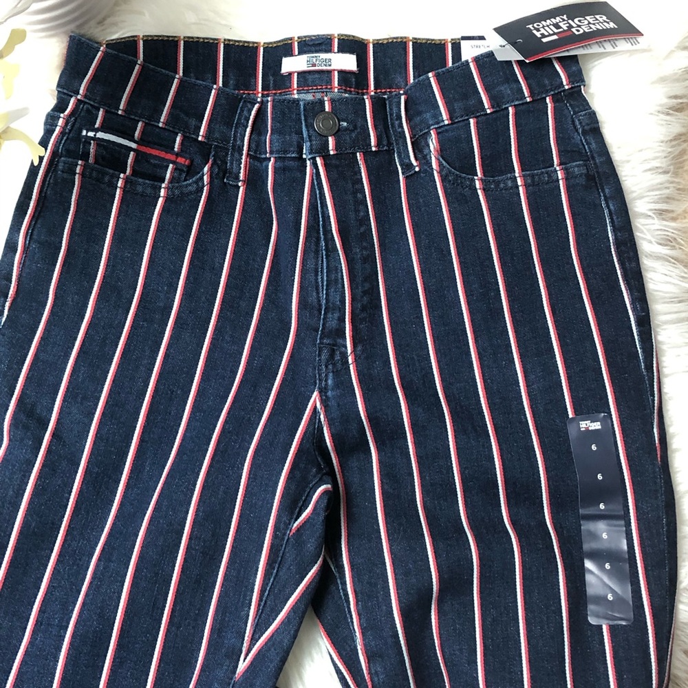 Tommy Hilfiger Vintage Style Jeans Pin Strip